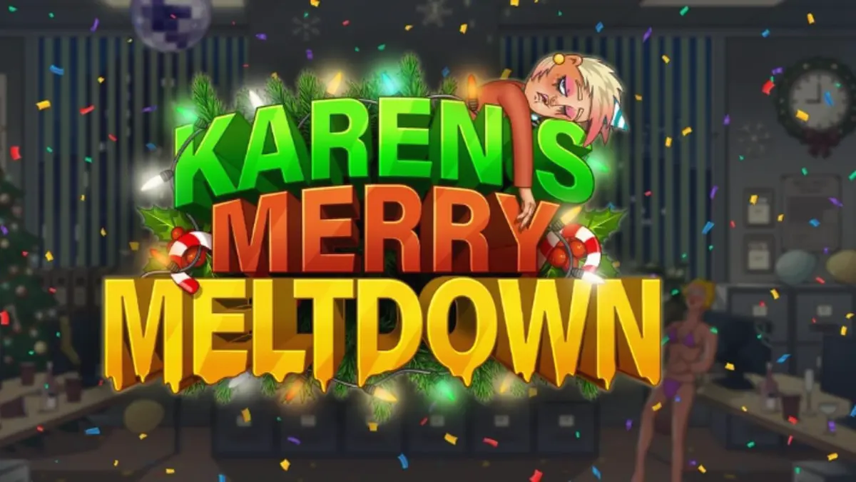 Karen’s Merry Meltdown سلاٹ گیم کا مرکزی کردار اور کرسمس تھیم